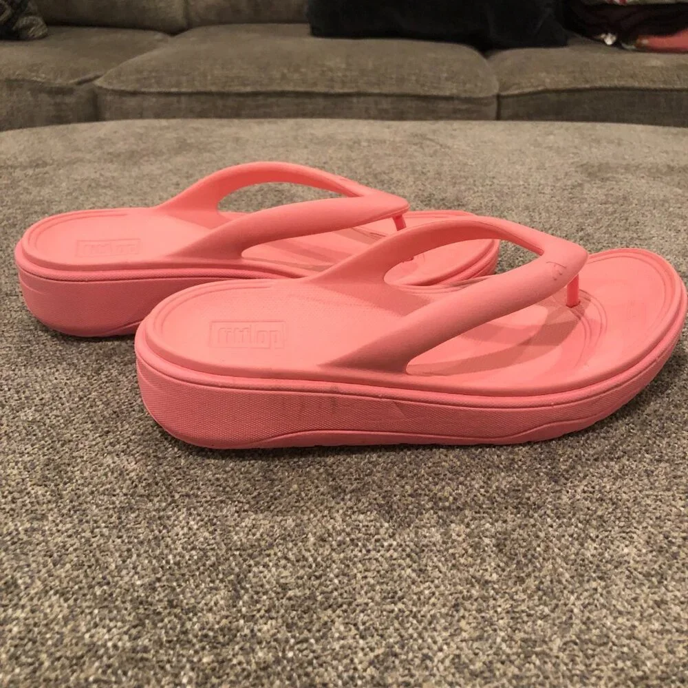 Fitflop RELIEFF Recovery Sandals, Pink Perfect Size Wms 7 - Picture 4 of 6